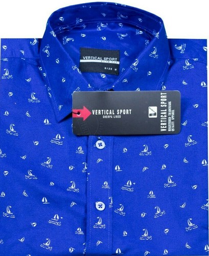 Button-Up ULTRA SLIM Fit Summer Short Sleeve Beach Shirt Casual Men's SM to 2XL - Bild 4 von 21