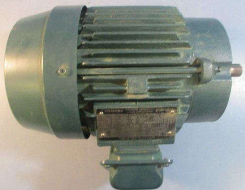 Toshiba B0016FLF2AYH Prem Efficiency 3 Phase Induction Motor 1HP 7/8" Shaft Dia - Picture 2 of 10