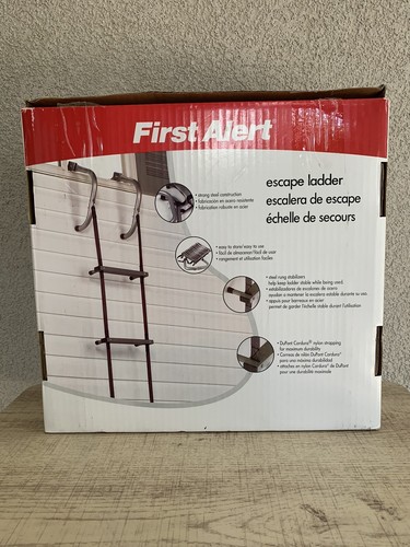 First Alert 2-Story Fire Escape Anti-Slip Ladder | 14' | +1125 lbs - Picture 2 of 4