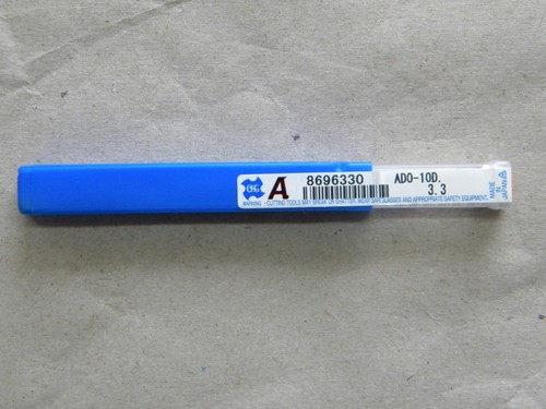VHM Bohrer von OSG ADO-10D 3,3 mm 10xD mit IK - Picture 1 of 4