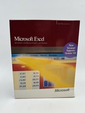 Vintage Microsoft Excel For Macintosh Version 3.0