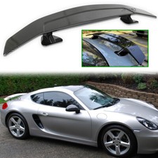 46'' Rear Trunk Spoiler Lip GT Racing Wing Carbon For Porsche Cayman S Carrera