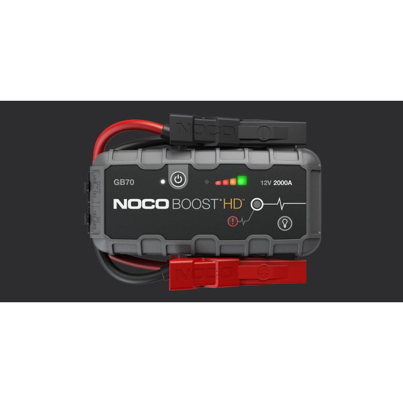 Avviatore Emergenza Auto 2000A Portatile Professionale Starter NOCO Booster 12V - Miniatura 5