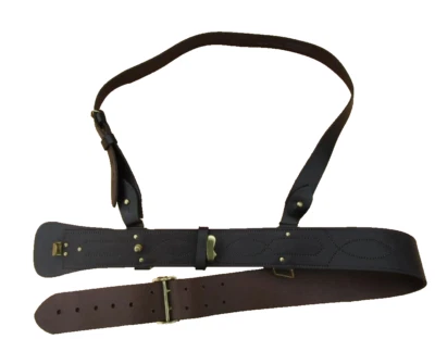 Sam Browne Belt Official MOD issue Male version New unissued Leather Sam Brown 3 - Image 1 of 4
