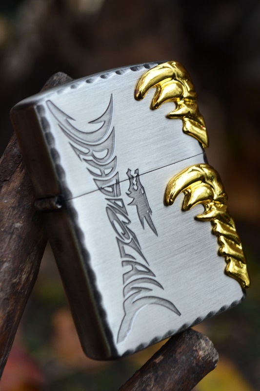 Japanese Zippo Lighter - Dragon Claw - Tribal Dragon - Japan