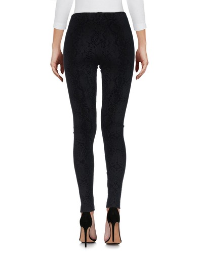 David Lerner Velvet Snake Print Leggings Black XS NWT $139 - Picture 2 of 3