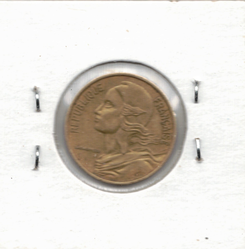 1966 5 CENTIMES ~ FRANCE ~ YOU GRADE IT ~ PLEASE SEE THE SCAN. stk 66-1031 - Picture 4 of 4