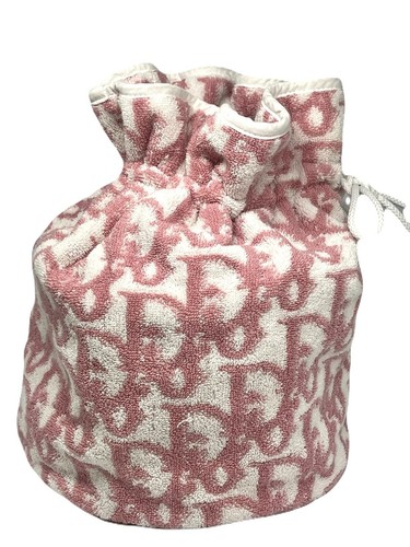 Dior Purse Pouch Pile Pink Authentic - Picture 6 of 24