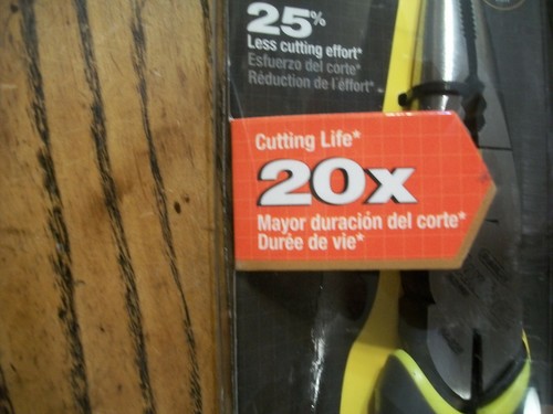 STANLEY FATMAX LONG NOSE PLIERS 8" 84-826 84826 NEW - Picture 3 of 6