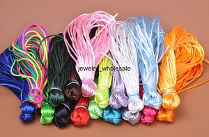 Wholesale-10m-50m-Nylon-Chinese-Knot-Satin-Beading-Jewelry-Rattail-Cords-2mm