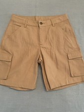 Carhartt Youth Cargo Shorts Size 14 Beige Outdoors Hiking Fishing Camping