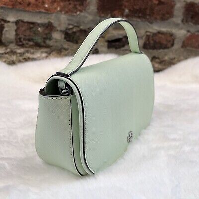 NEW Tory Burch Emerson Top Handle Saffiano Leather Crossbody