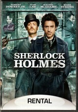 SHERLOCK HOLMES The ROBERT DOWNEY JR on a DVD of CLASSIC MYSTERY Comedy THRILLER