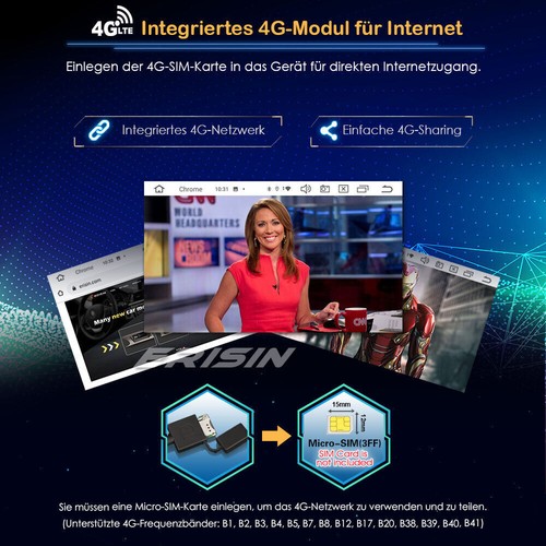 Radio de coche 8 núcleos 64 GB Android 13 GPS Navi CarPlay DAB+ BT 5.0 DSP para FIAT BRAVO - Imagen 13 de 20