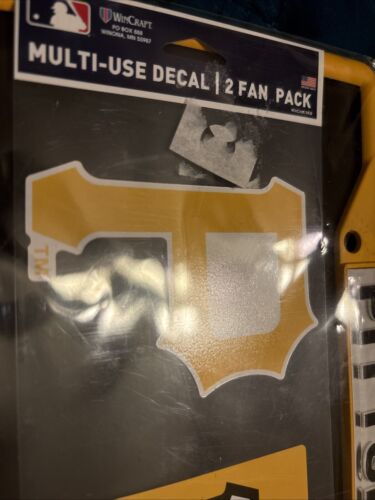 PITTSBURGH PIRATES CAR TRUCK TAG LICENSE PLATE MLB BASEBALL METAL SIGN AUTO PACK - Picture 2 of 5