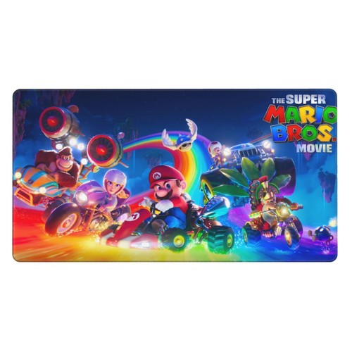 Super Mario Bro Movie Extended Gaming Tastatur Mauspad groß rutschfest Mousepad - Bild 11 von 21