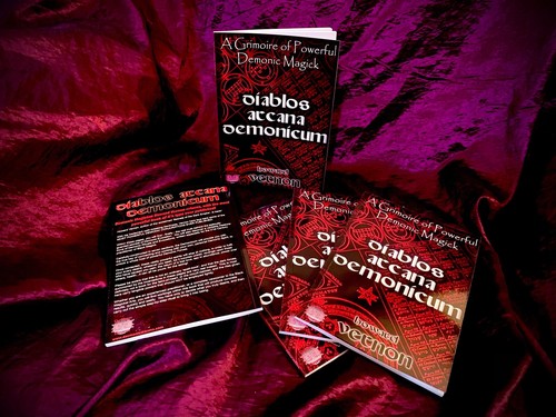 DIABLOS ARCANA DAEMONIC Howard Vernon Finbarr Occult Grimoire Magic Magick - Imagen 2 de 2