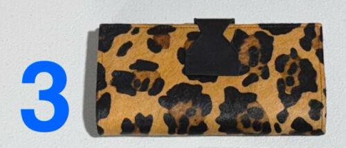 Leopardenmuster Stil Damen Leder Geldbörse-BRANDNEU - Bild 3 von 29