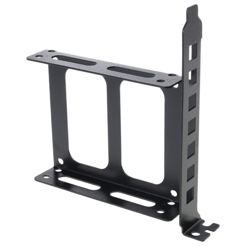 Ventilated Design SSD Metal Mounting Bracket for Desktop PCI Slots Rack - Photo 4/23