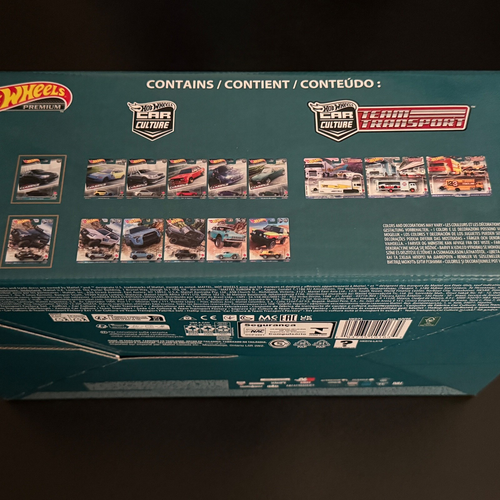 2023 HOT WHEELS sigillato CAR CULTURE TEAM TRANSPORT FACTORY SET 3/3 premium CHASE - Foto 3 di 4