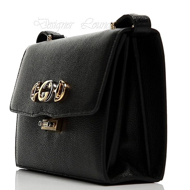 バッグ 2000's GUCCI ONE SHOULDER BAG LEATHER 2000s Gucci Black Leather Junco Small Shoulder Bag – Break Archive