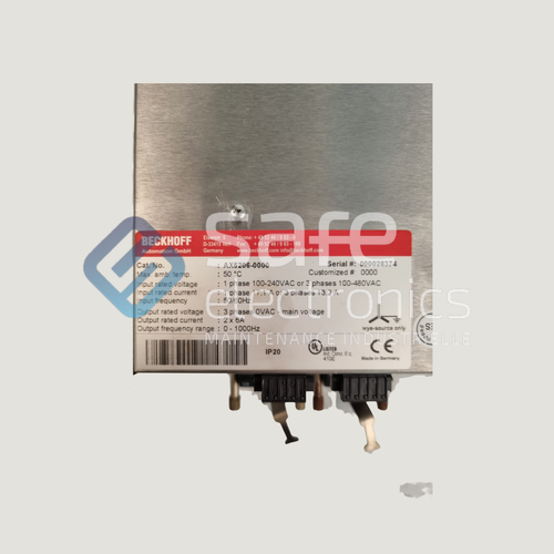 AX5206-0000 - SERVO DRIVE BECKHOFF - Foto 4 di 4