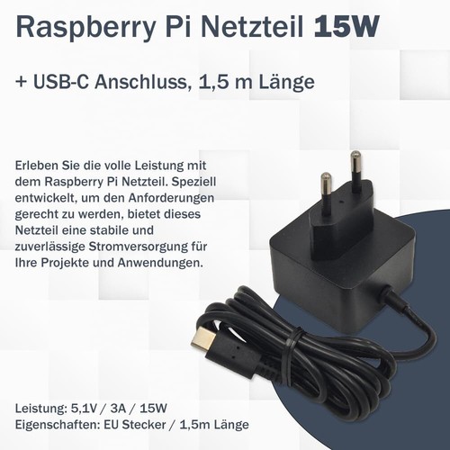 Raspberry Pi 4 Kit de démarrage 8 Go | Carte Micro SD 64 Go | Bloc d'alimenta... - Photo 5/7