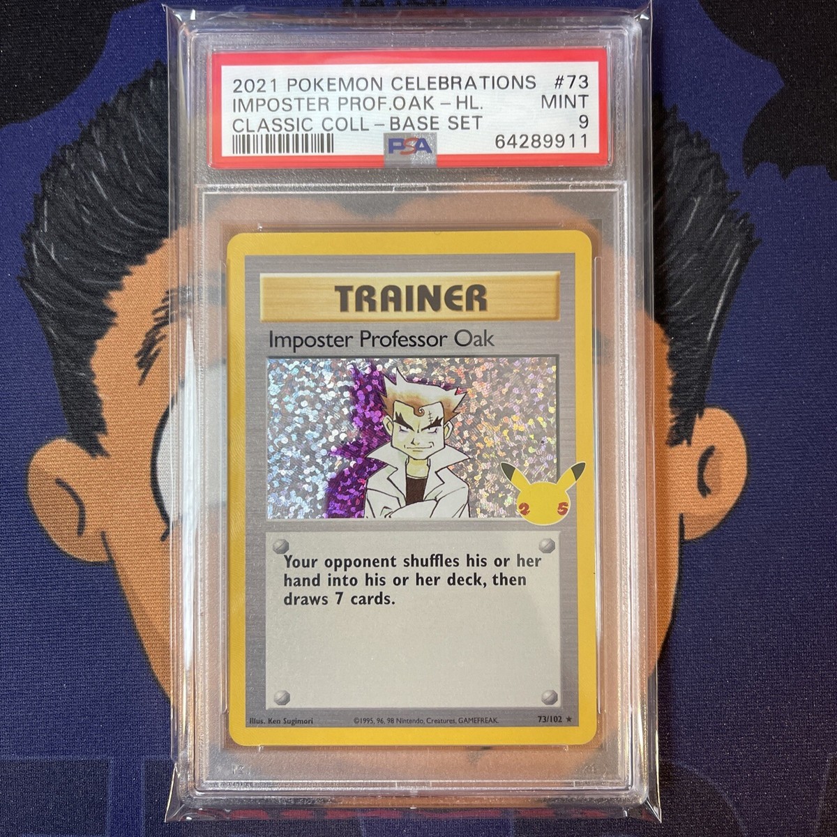 PSA 9 MINT 2021 Pokemon Celebrations Classic IMPOSTER PROFESSOR