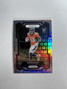 2023 Panini Prizm Football Marvin Mims Pandora /400 #327 Rookie Denver Broncos