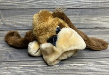 Vintage Applause 1983 Basset Hound Brown Dog 10  Stuffed Animal Lovey Plush