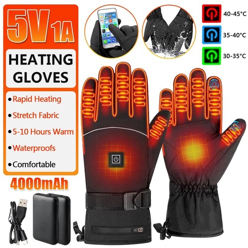 Electric Heated Gloves Rechargeable Battery with APP Electric USB Heated Socks - Picture 4 of 23