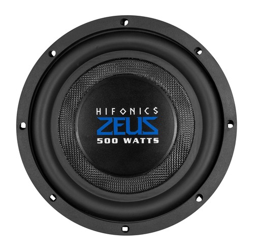 Hifonics ZST8D2 20 cm 8 Zoll 200mm Flach Flat Shallow Subwoofer 2+2 Ω 500 W max. - Bild 2 von 3