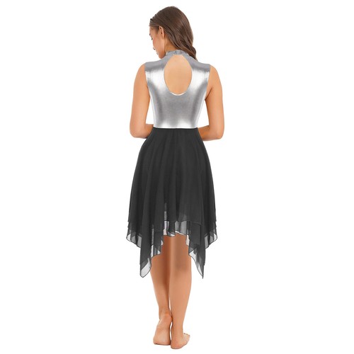 Damen Tanzkleidung Kleid modern unregelmäßig Kleid modern Lob Erwachsenenkostüm - Bild 21 von 53