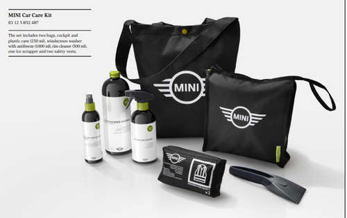 KIT CUIDADO MINI COCHE NUEVO CON BOLSAS ALMACENAJE 83125B524B7 - Imagen 2 de 4
