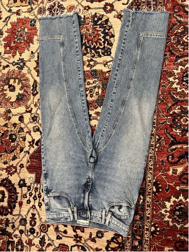 Jeans donna We The Free Risk Taker vita alta denim dritto taglia 26 - Foto 2 di 9