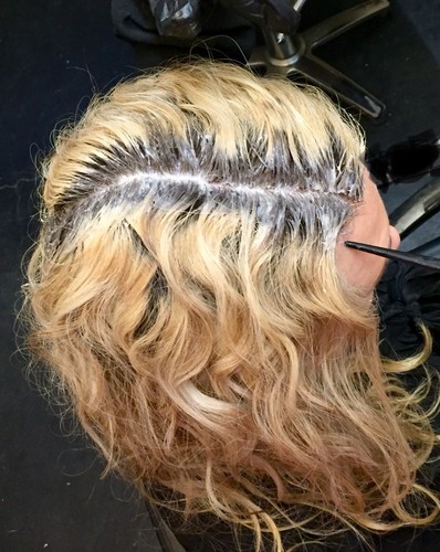 Hair Colour Regrowth Kit home travel roots NO GREYS Deep Red 5.66 & Developer - Picture 9 of 10
