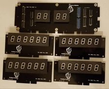 Williams System 3-6 DIY Display kit - Wolffpac - Blue digits