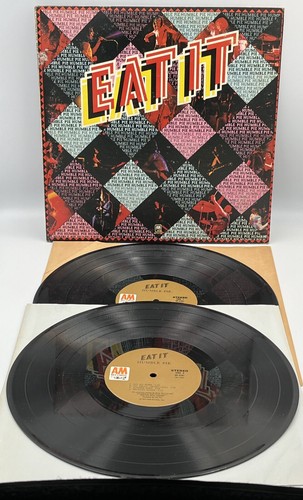 Humble Pie - Eat It 1973 Vinyl Double LP Record Album W/Booklet Excellent!