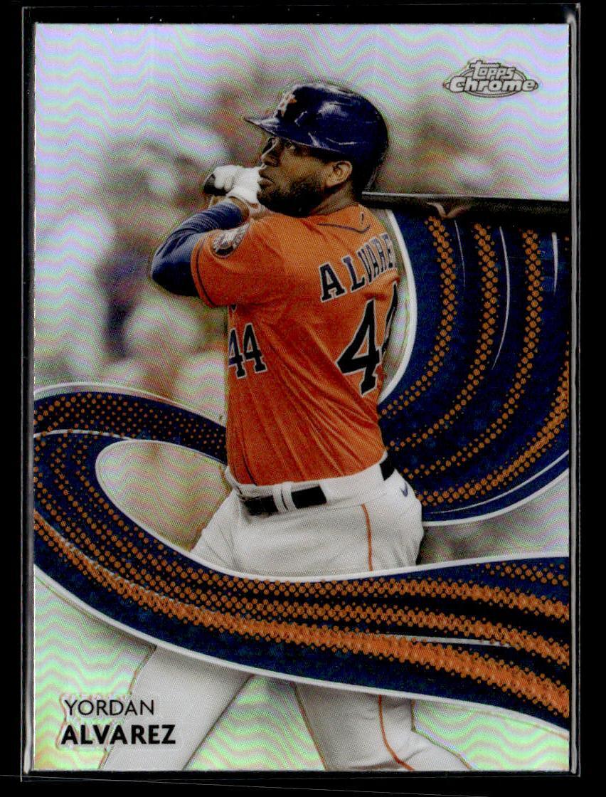 2024 Topps Chrome #S-10 Yordan Alvarez Strokes card