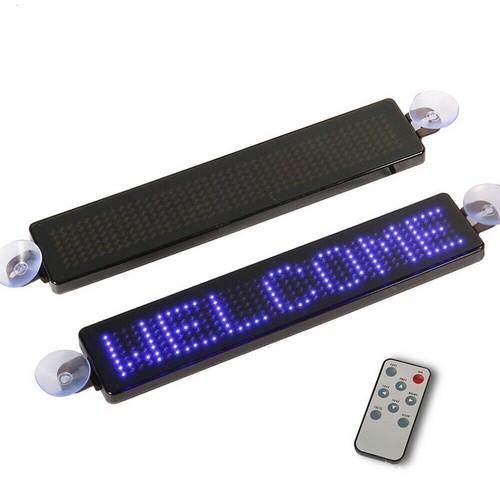 12V Car LED Programmable Sign Moving Scrolling Message Display Board Screen - Picture 5 of 17