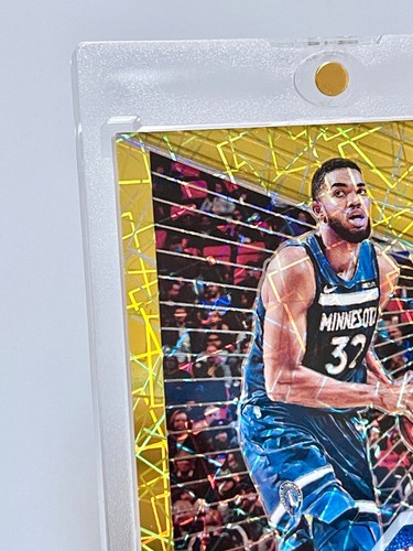 Karl Anthony Towns 2018 Panini The National VIP 4/5 Logoman Patch Timberwolves - Picture 5 of 8