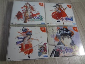 Sega Dreamcast Dream cast DC sakura war console 4softs special set Tested Work