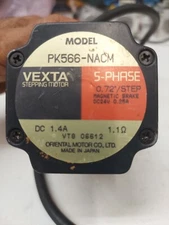 VEXTA  PK566-NACM 5PHASE STEPPING MOTOR WITH BRAKE 