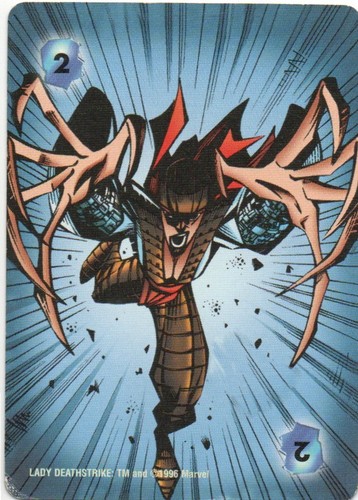 IQ Overpower Marvel Overpower 1996 Individual Trading Cards - Foto 188 di 206