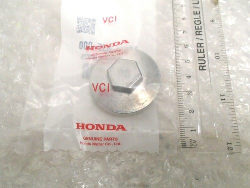 Genuine HONDA Tappet Adjusting Cap, Inspection Cover New OEM 12361-035-000 - Picture 2 of 4