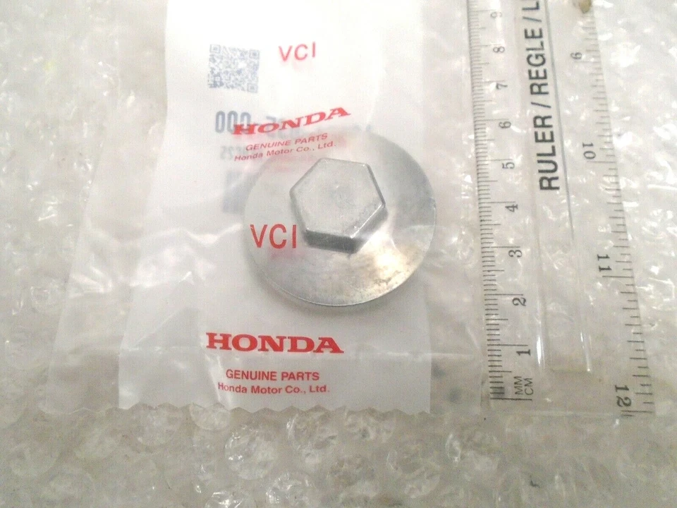 Genuine HONDA Tappet Adjusting Cap, Inspection Cover New OEM 12361-035-000 - Image 2 of 4