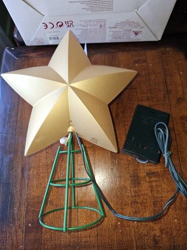 Disney 2021 Tinkerbell Tinker Light Up Christmas Tree Topper New Open Box Works - Picture 15 of 21
