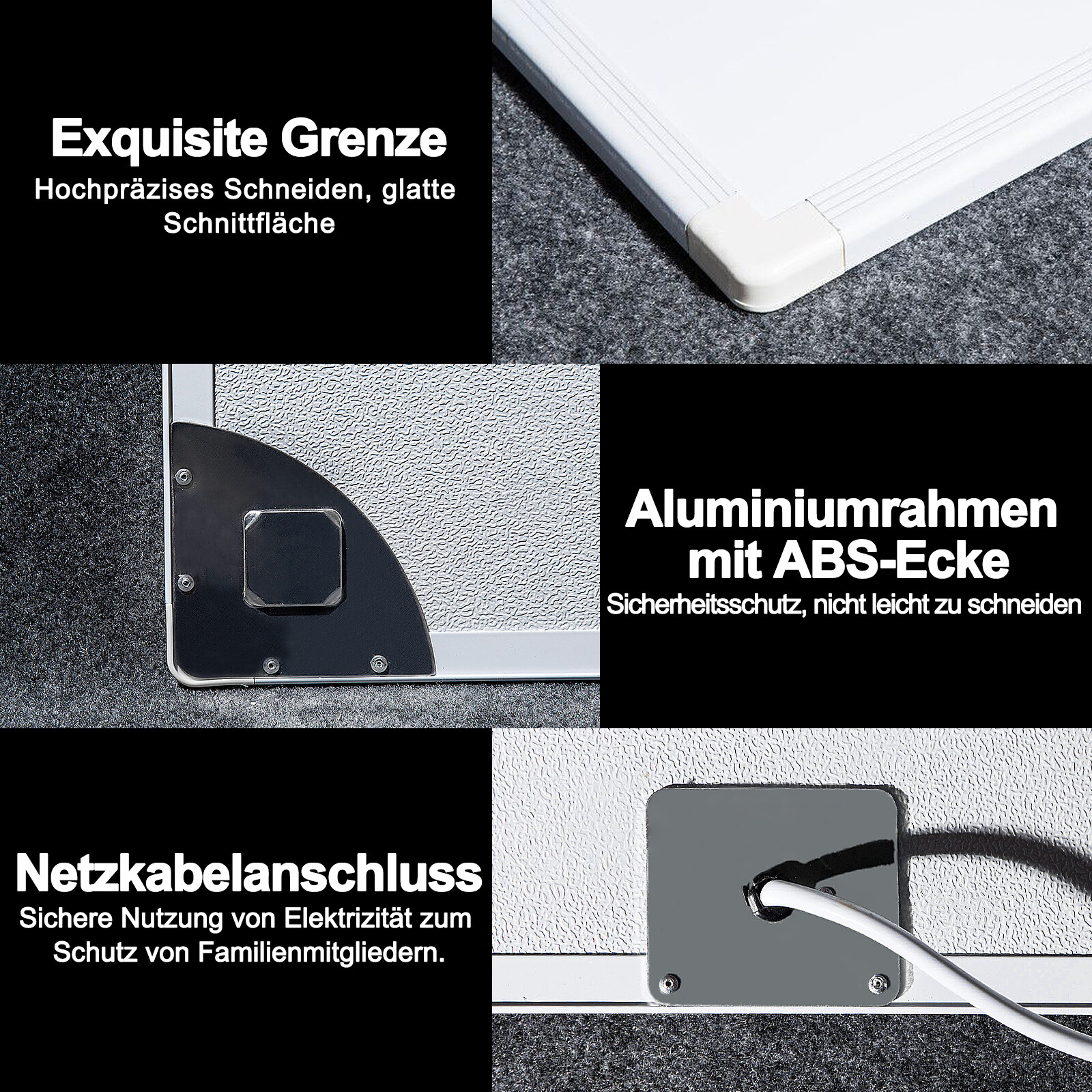 Details zu 300W-1000W Infrarotheizung Deckenheizung Heizpaneel mit Thermostat Kinderzimmer Günstige hohe Bewertung