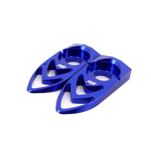 KKE Rear Axle Block Chain Adjuster Fit SurRon Light Bee X E-Ride PRO-SS Blue Alu - Picture 4 of 7