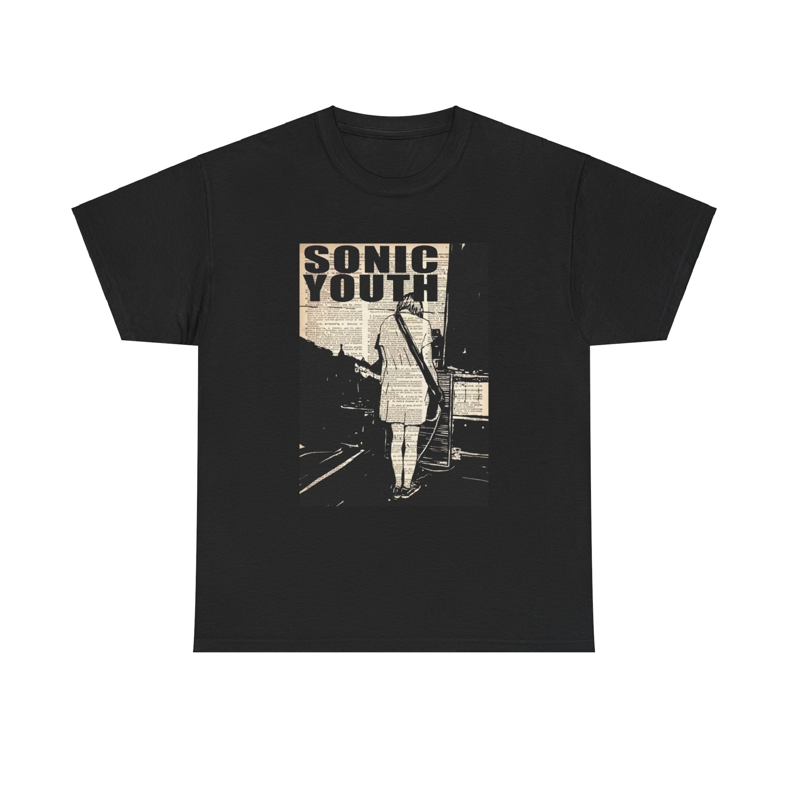 sonic youth tシャツ vintage ビンテージ Sonic youth T-shirt vintage art punk rock retro Unisex Heavy